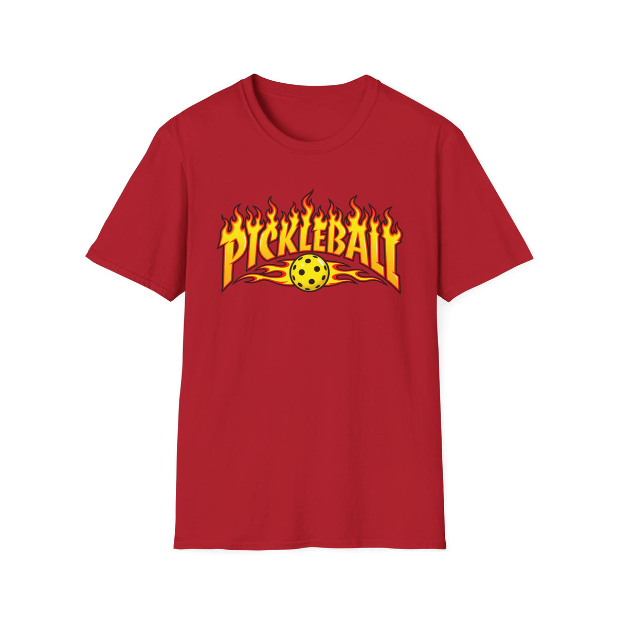 Pickleball on fire T-Shirt