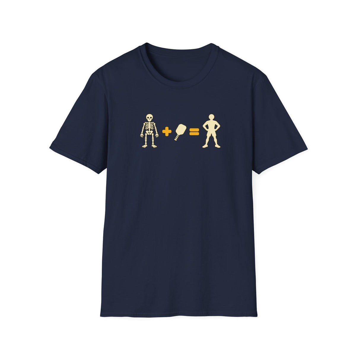 Skeleton and paddle T-shirt