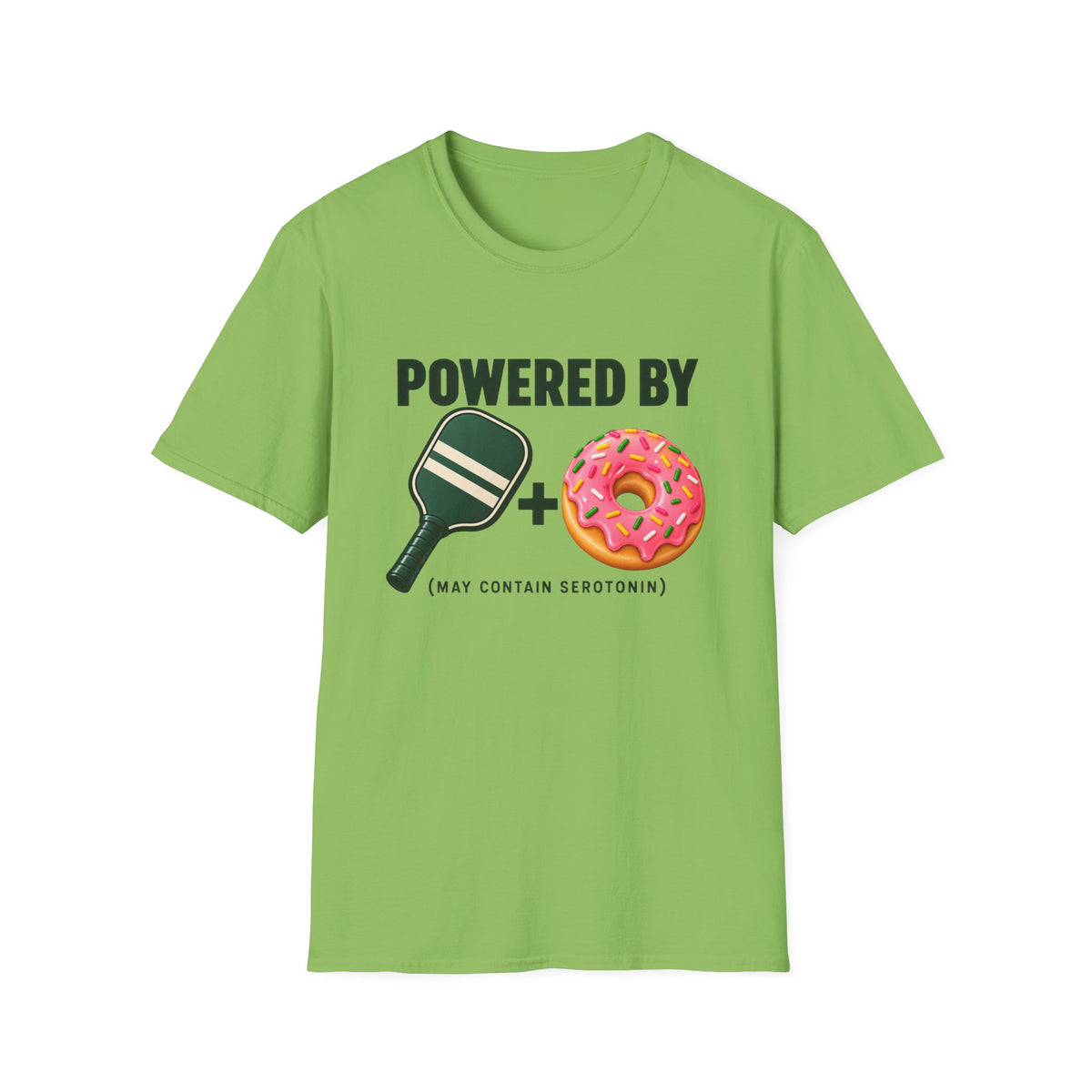 Powered by paddle and donuts T-shirt