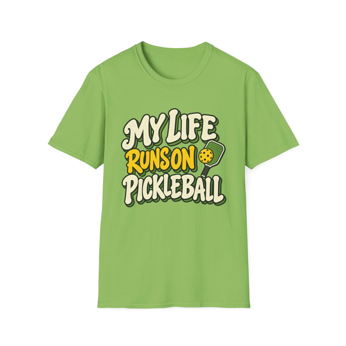 My life runs on Pickleball T-Shirt