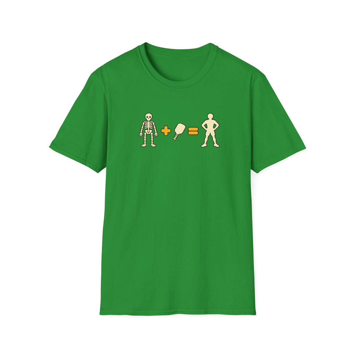 Skeleton and paddle T-shirt
