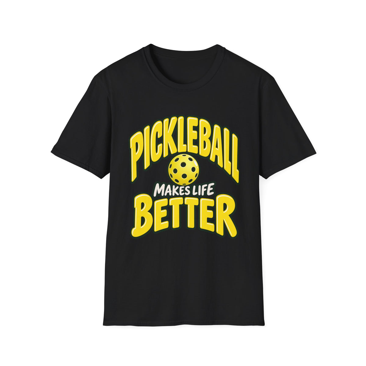 Pickleball makes life better T-shirt