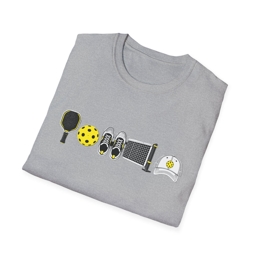 Pickleball Icons T-Shirt