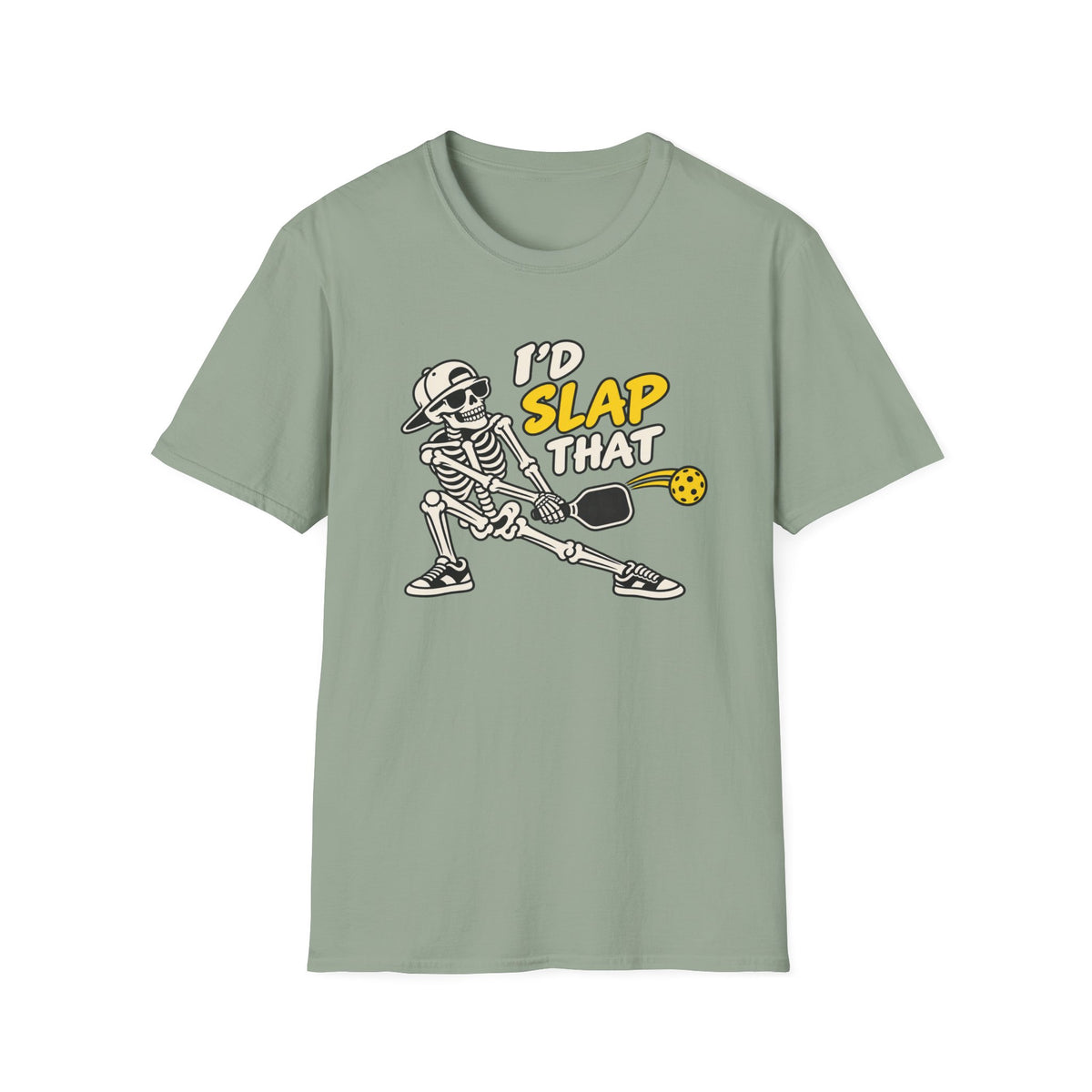 I'd slap that T-shirt