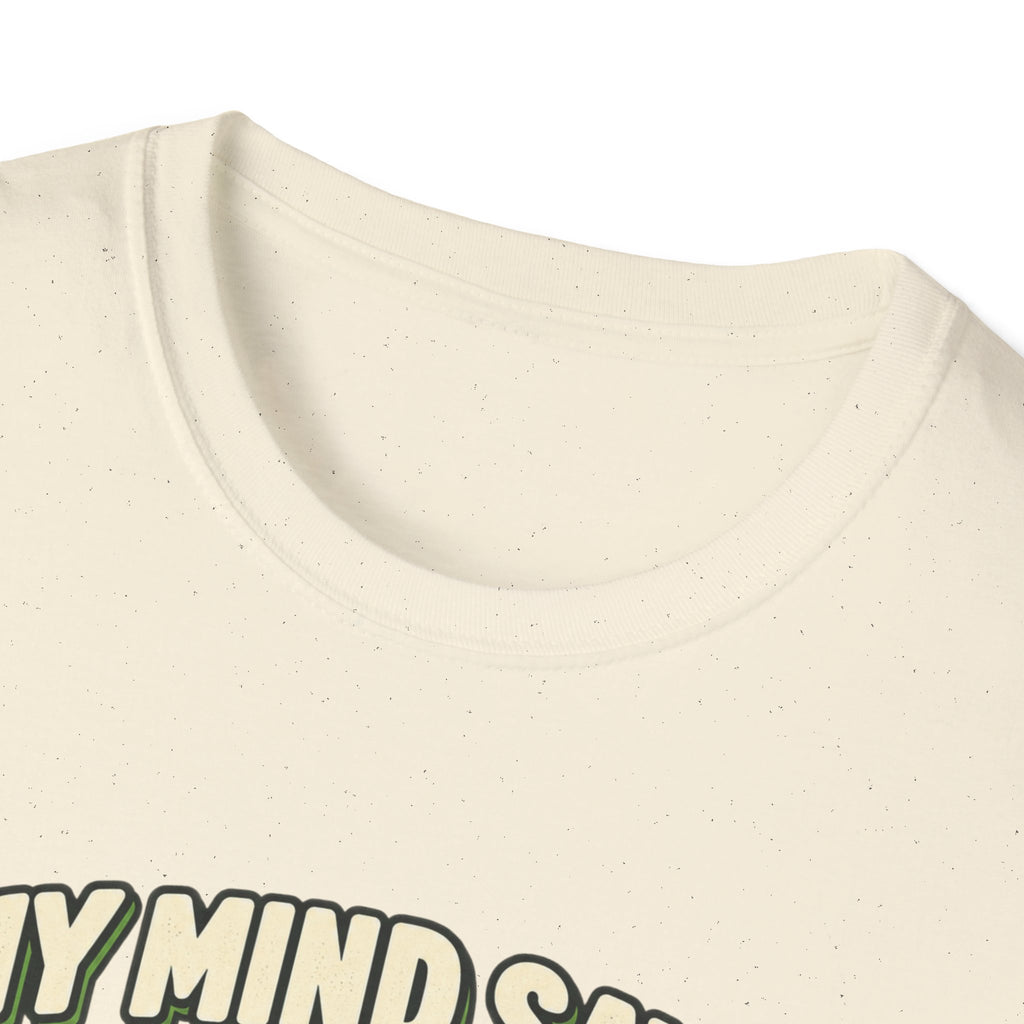 My mind says tournament T-shirt
