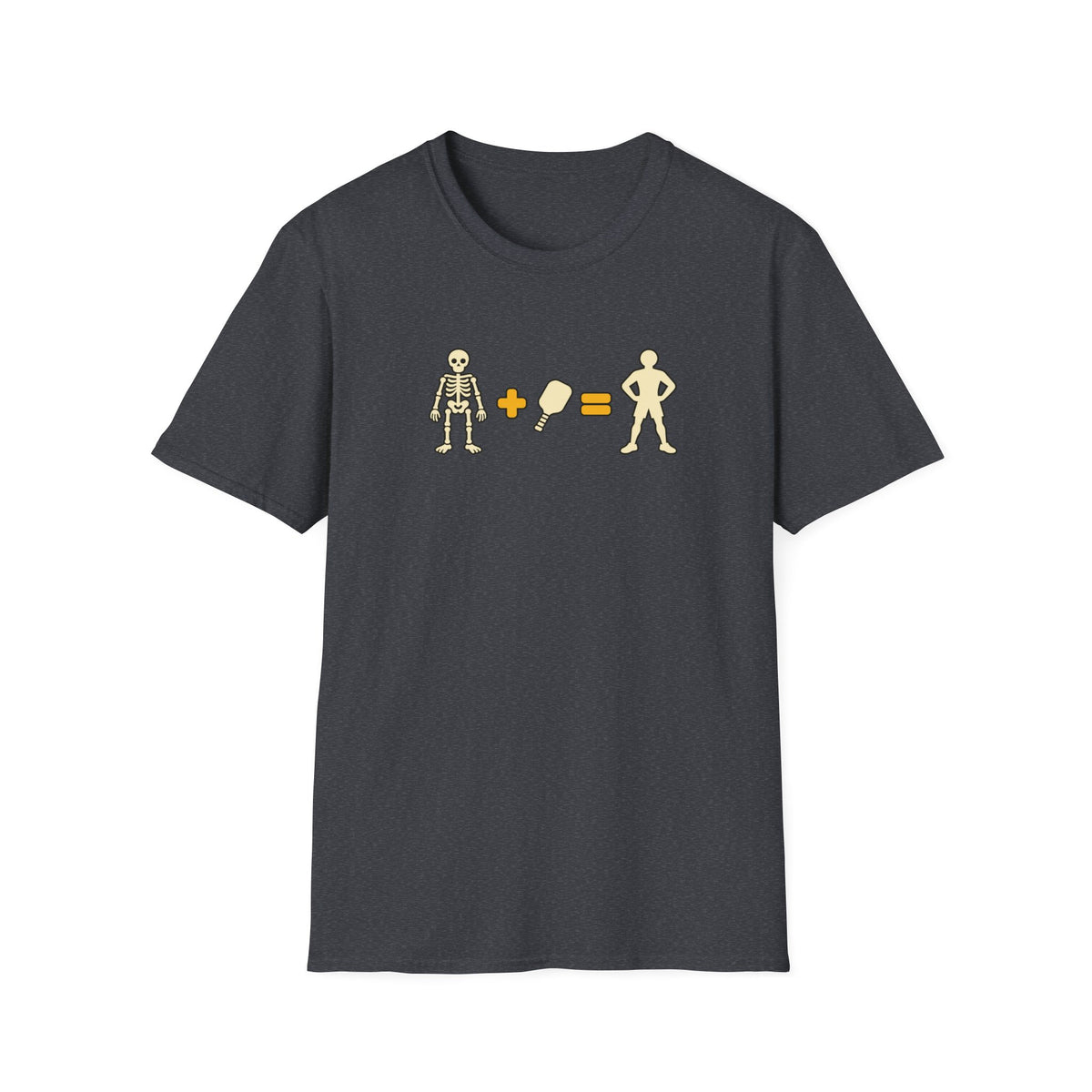 Skeleton and paddle T-shirt