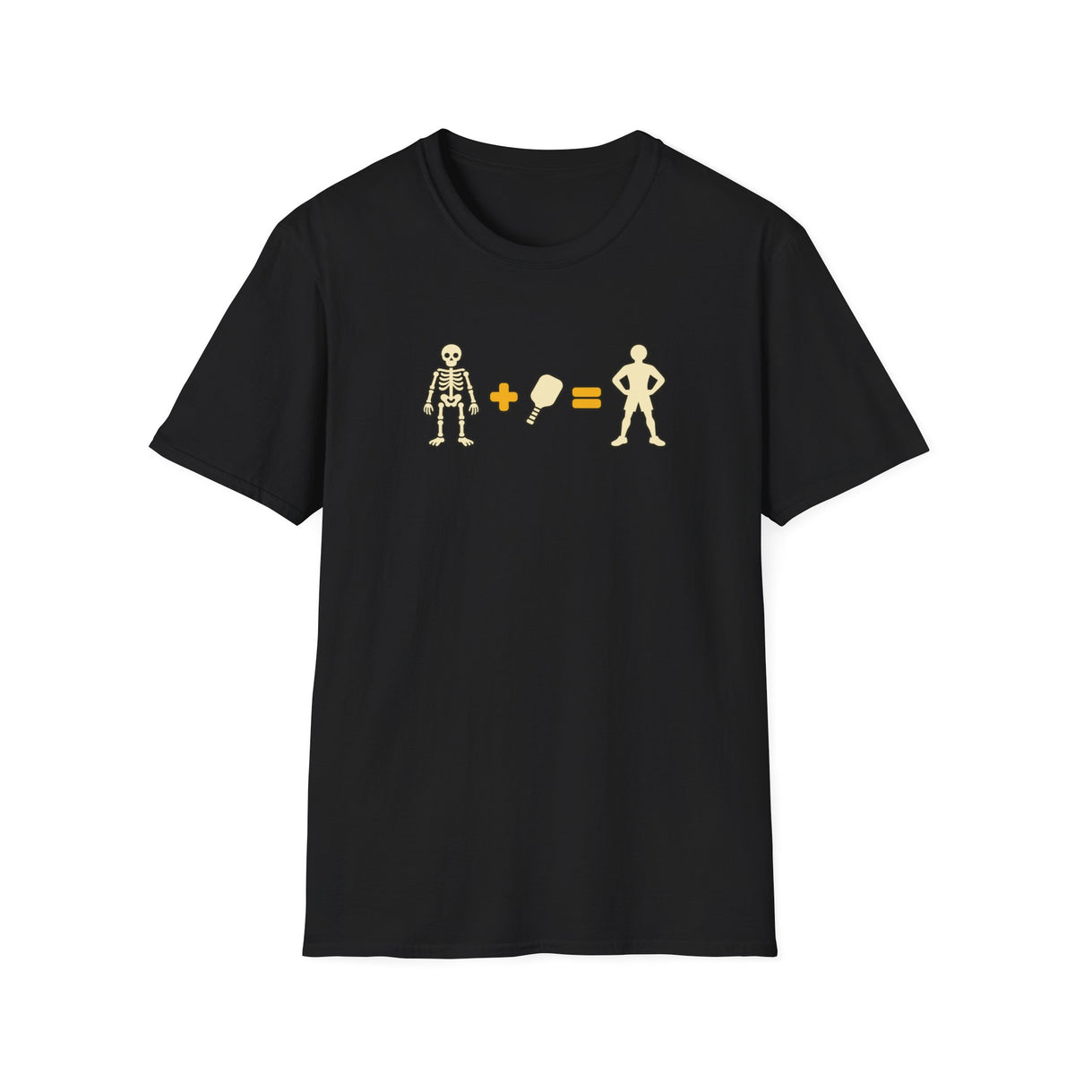 Skeleton and paddle T-shirt