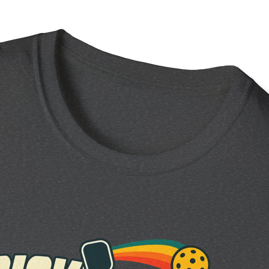 Pickleball with a player T-shirt