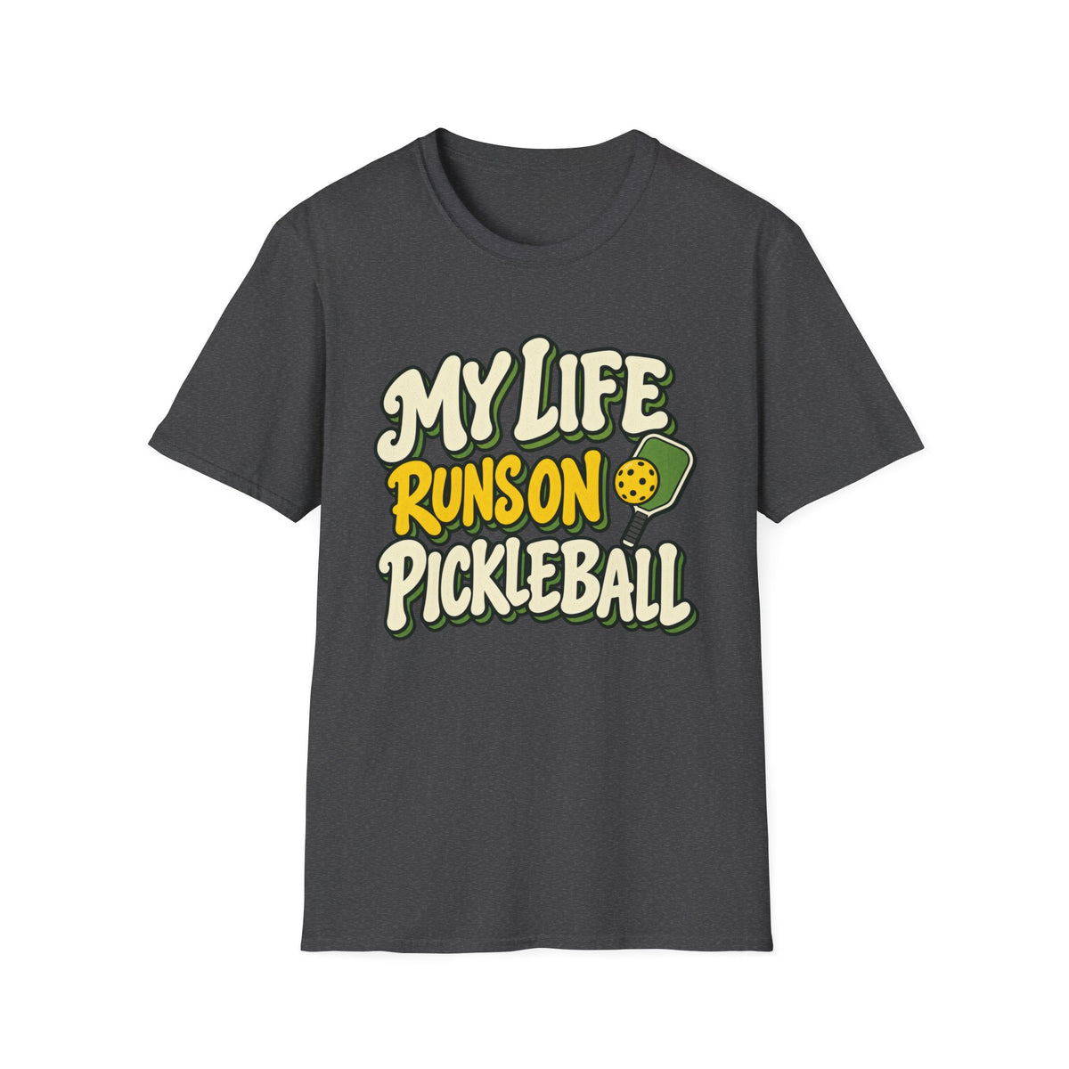 My life runs on Pickleball T-Shirt