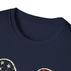 Pickleball Paddles USA Flag T-Shirt