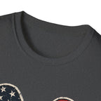 Pickleball Paddles USA Flag T-Shirt