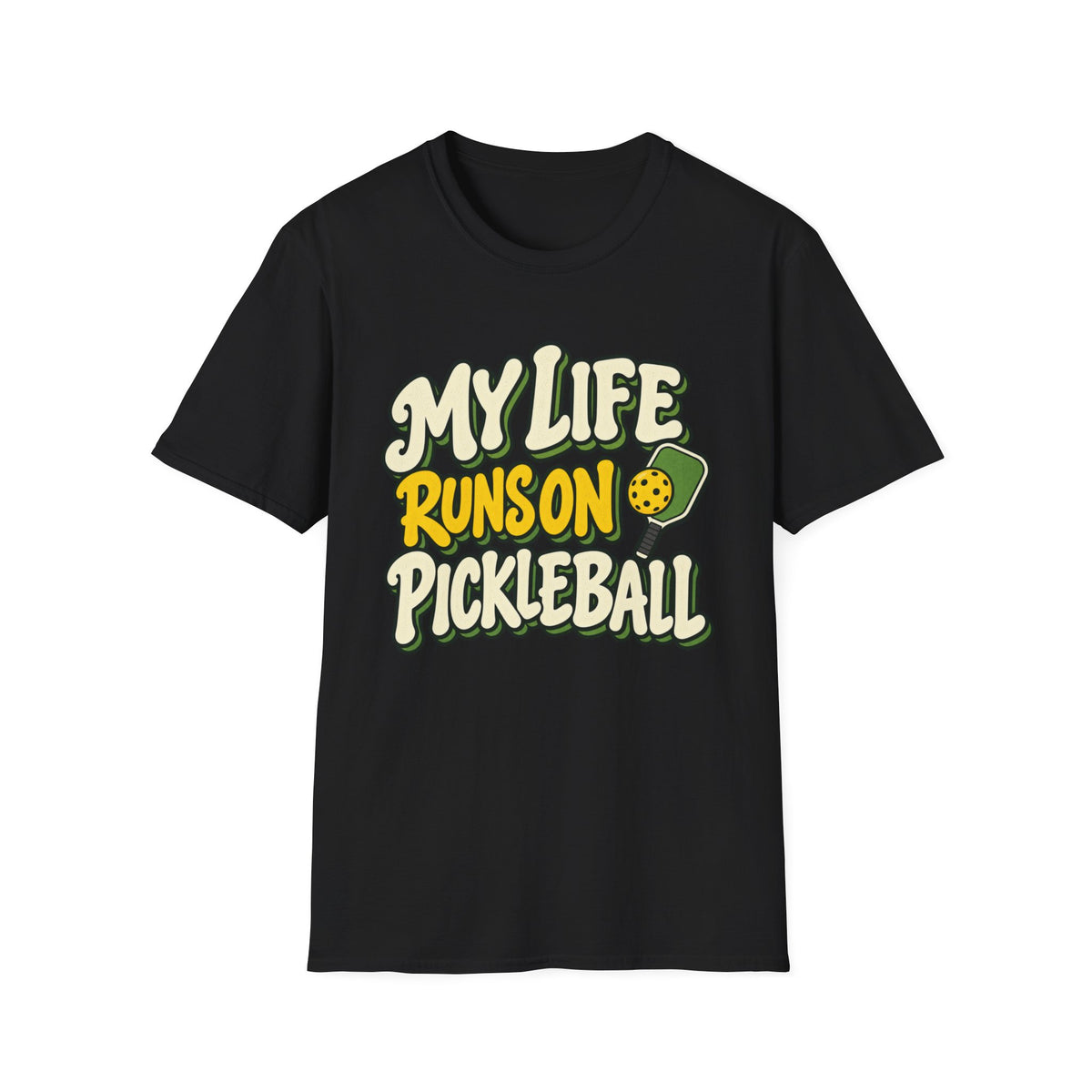 My life runs on Pickleball T-Shirt