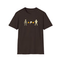 Skeleton and paddle T-shirt