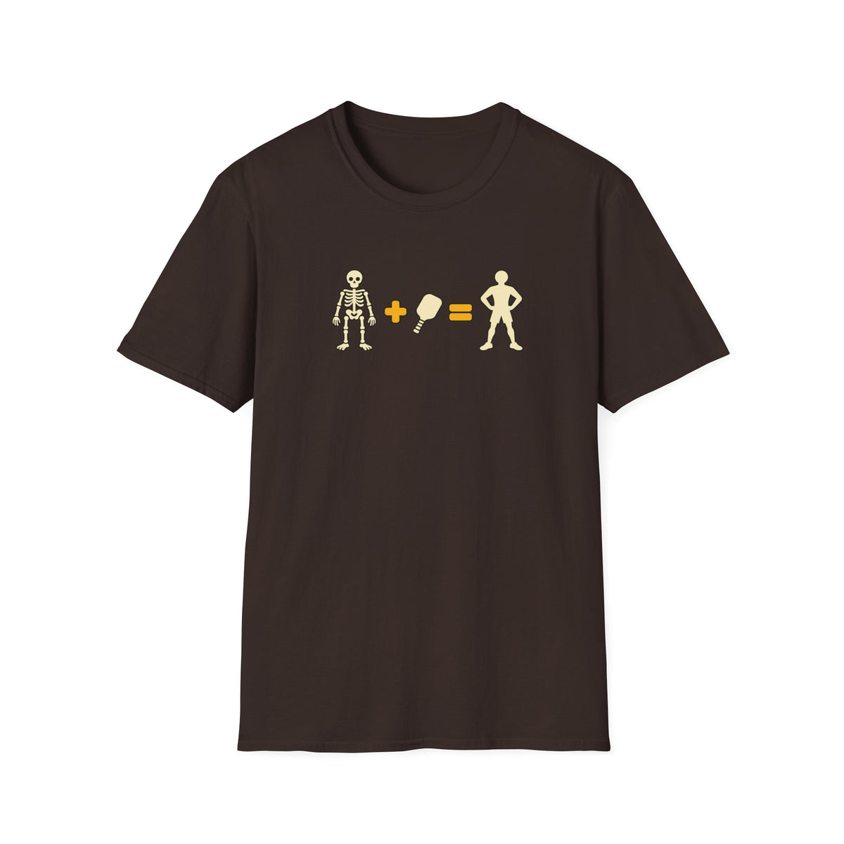 Skeleton and paddle T-shirt