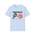 Powered by paddle and donuts T-shirt