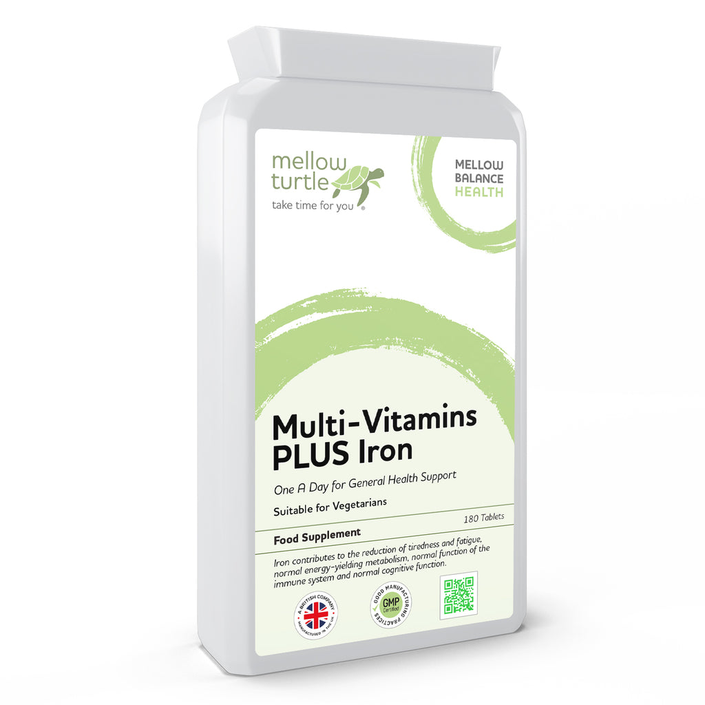 Multi-Vitamins PLUS Iron 180 Tablets