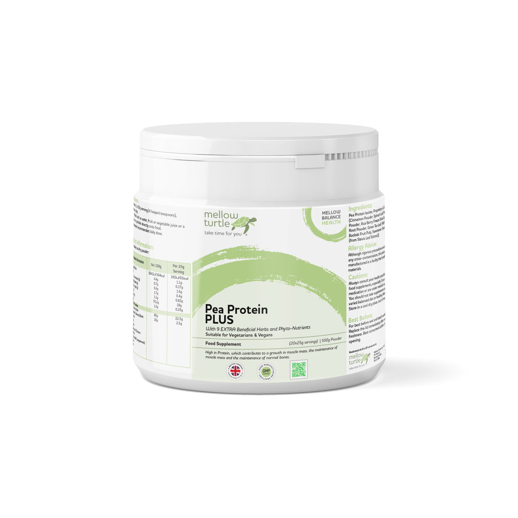 Pea Protein PLUS 500g Powder