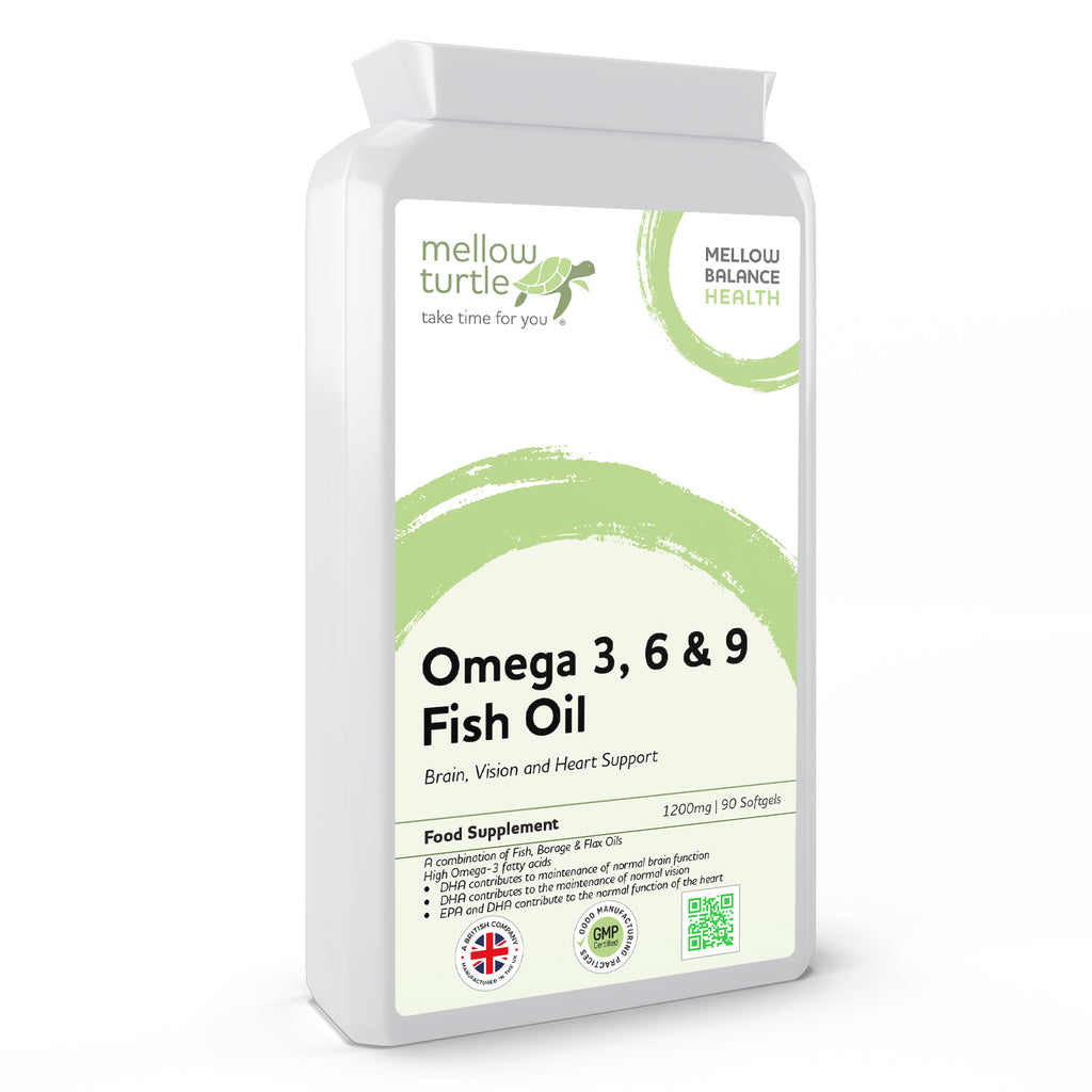 Omega 3, 6 & 9 Fish Oil 90 Softgels