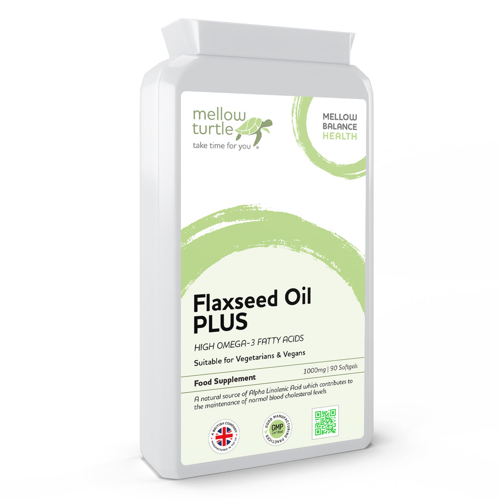 Flaxseed Oil PLUS 90 Softgels