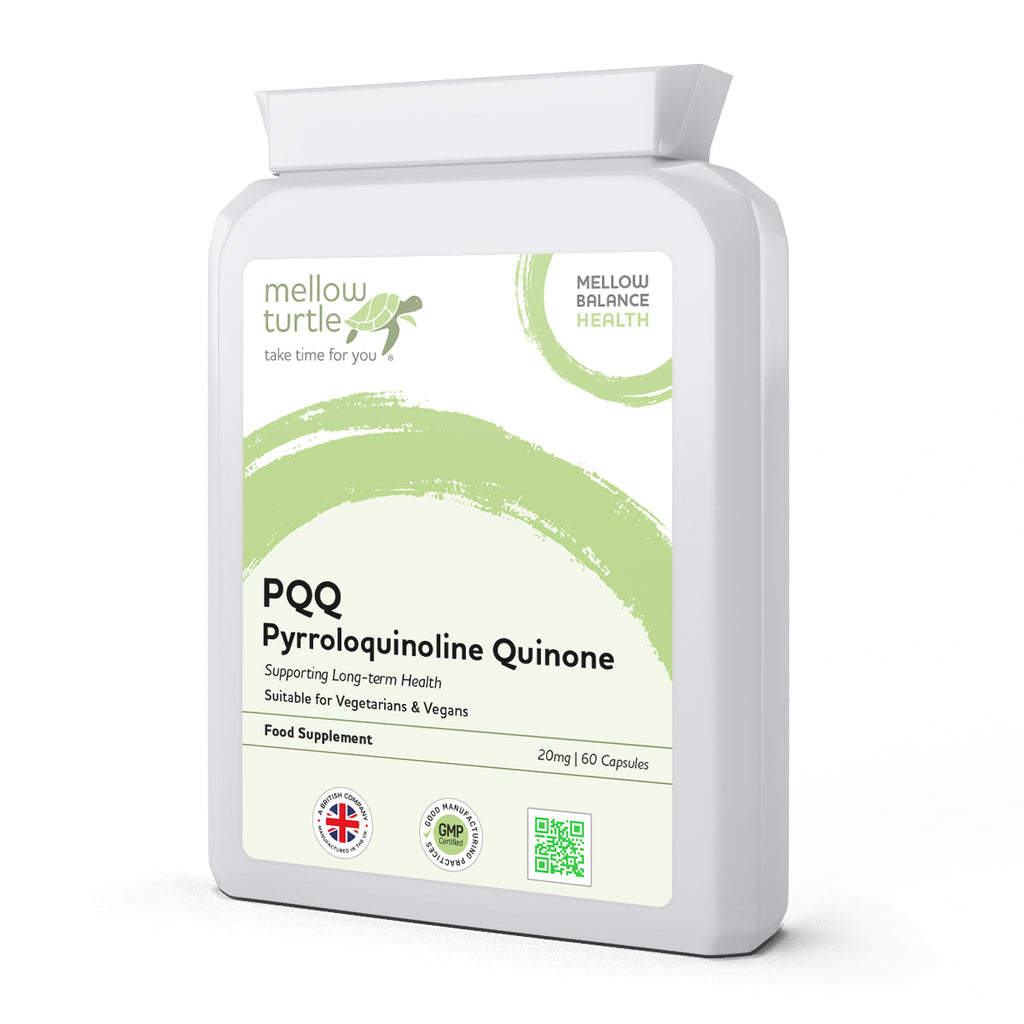 PQQ Pyrroloquinoline Quinone 20mg 60 Capsules