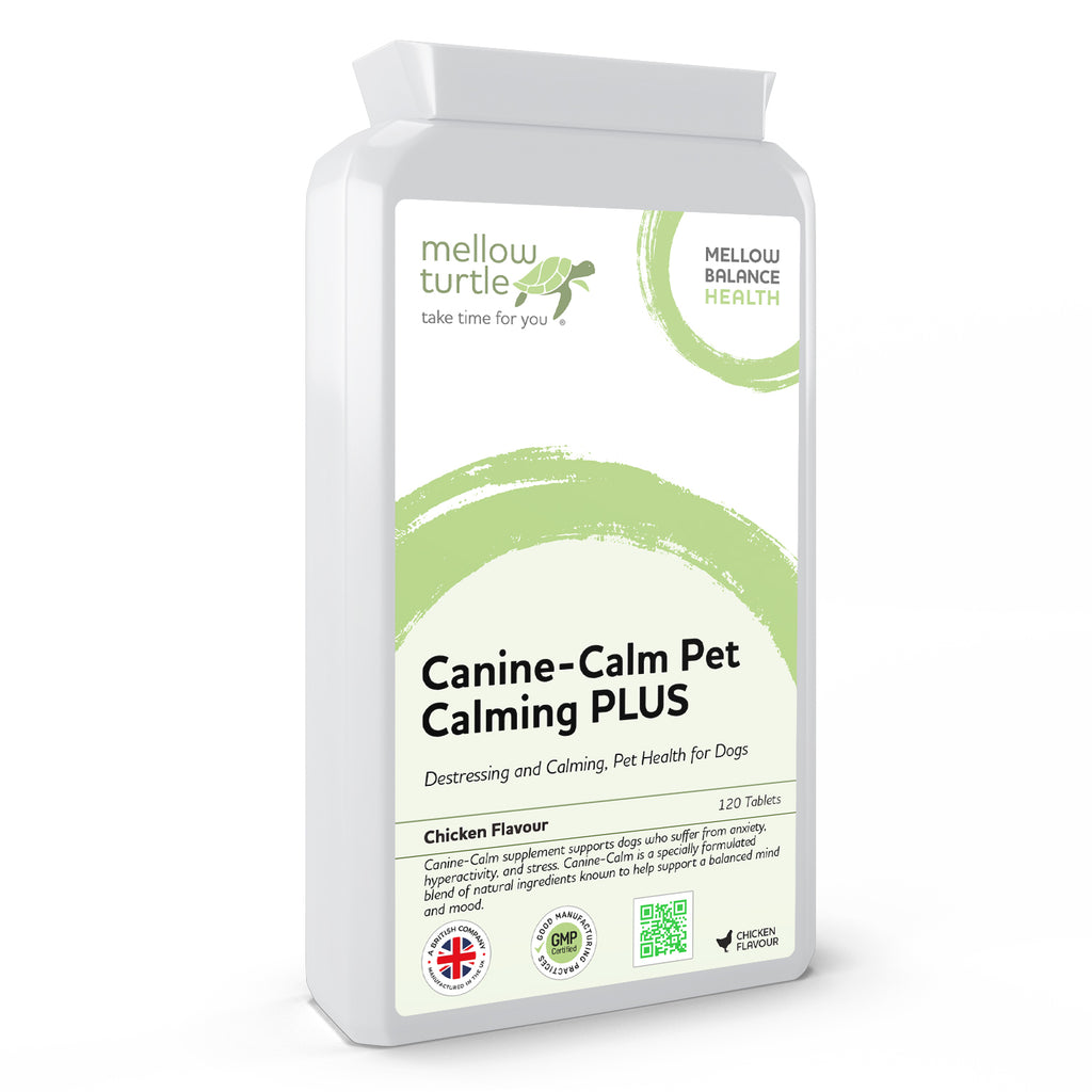 Canine-Calm Pet Calming PLUS 120 Chicken Flavoured Tablets
