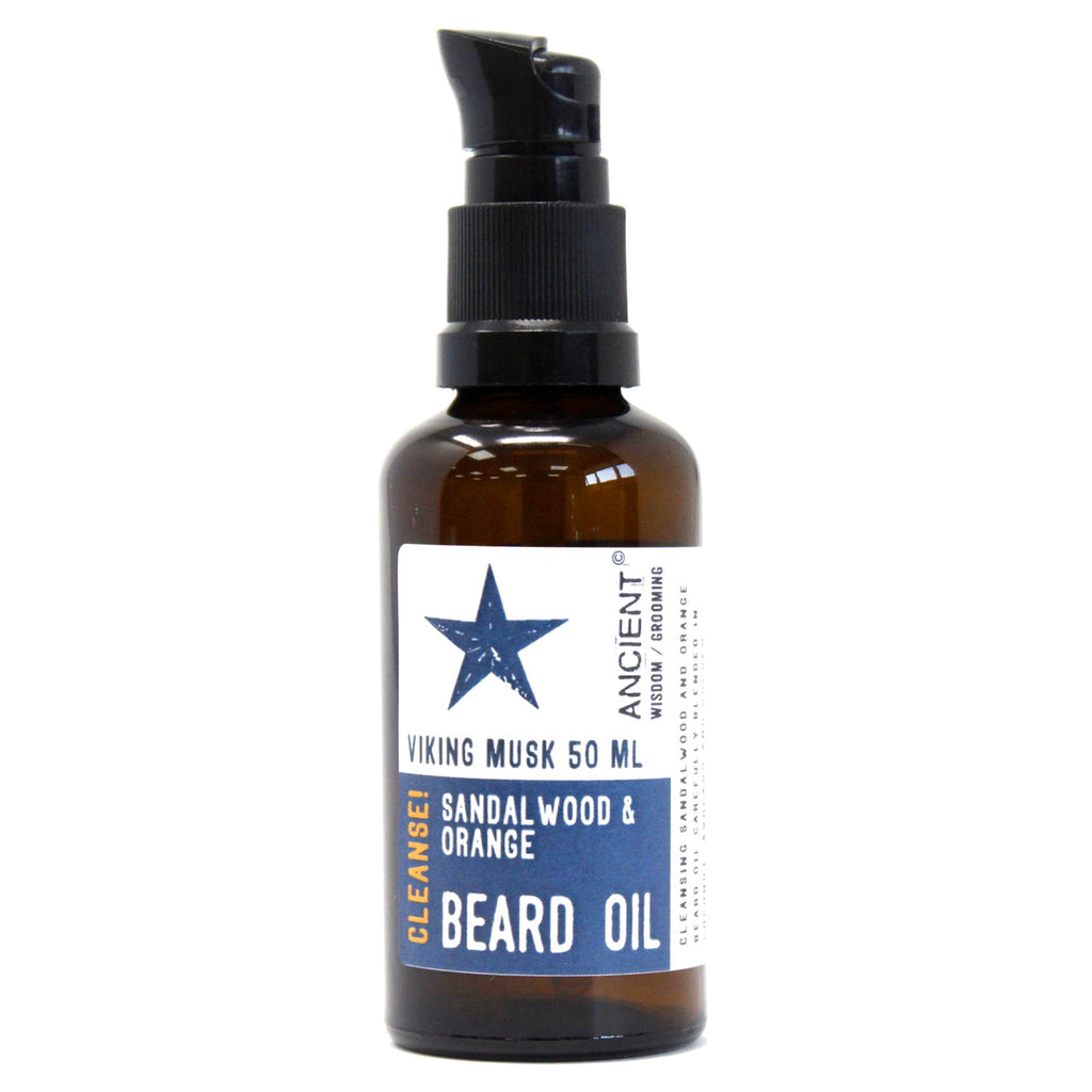 Viking Musk, Cleanse! - 50ml Beard Oil